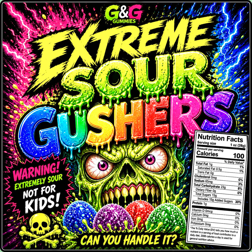 G&G Extreme Sour Gushers